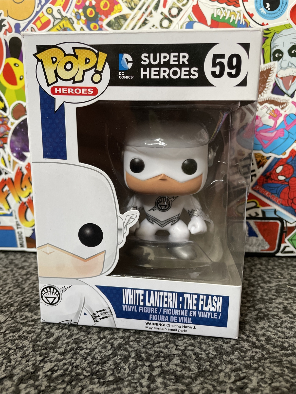Funko Pop! Figura De Vinilo Dc Heroes White Lantern The Flash #59