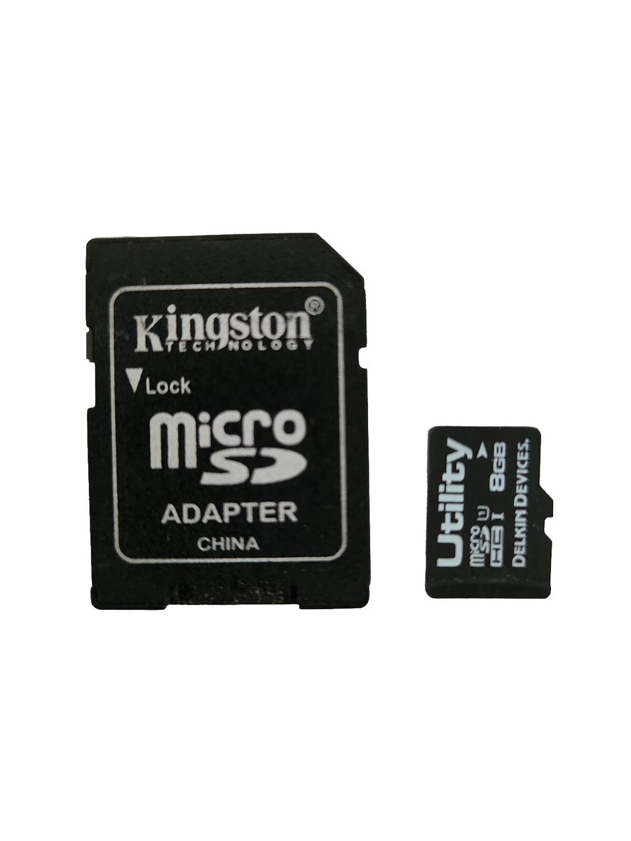 8GB Micro SD Card Pre-Loaded With Stratux V1.6r1 - Includes Adapter & Case For Easy Use