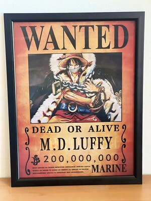 Wanted One Piece Image Changing 3D Holographic Lenticular Poster