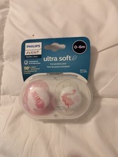 Philips Avent Orthopedic Pacifier - 0-6 M - Ultra Soft -Pkg of 2
