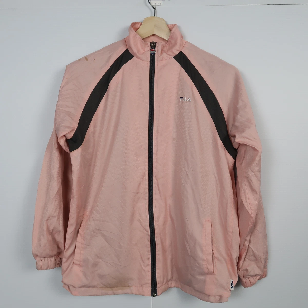 Fila windbreaker pink deals