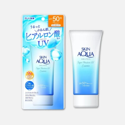 #ad US seller SKIN AQUA Super Moisture Essence 80g UV Sunscreen SPF50 PA $11.95