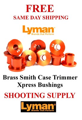 Lyman Brass Smith Case Trim Xpress  Bushing, FREE DOMESTIC SHIPPING