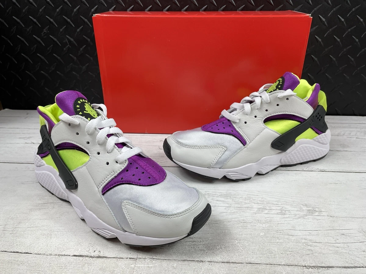 Air Huarache Neon Yellow Magenta 2021 Men's Size 9 DD1068-104 New | eBay