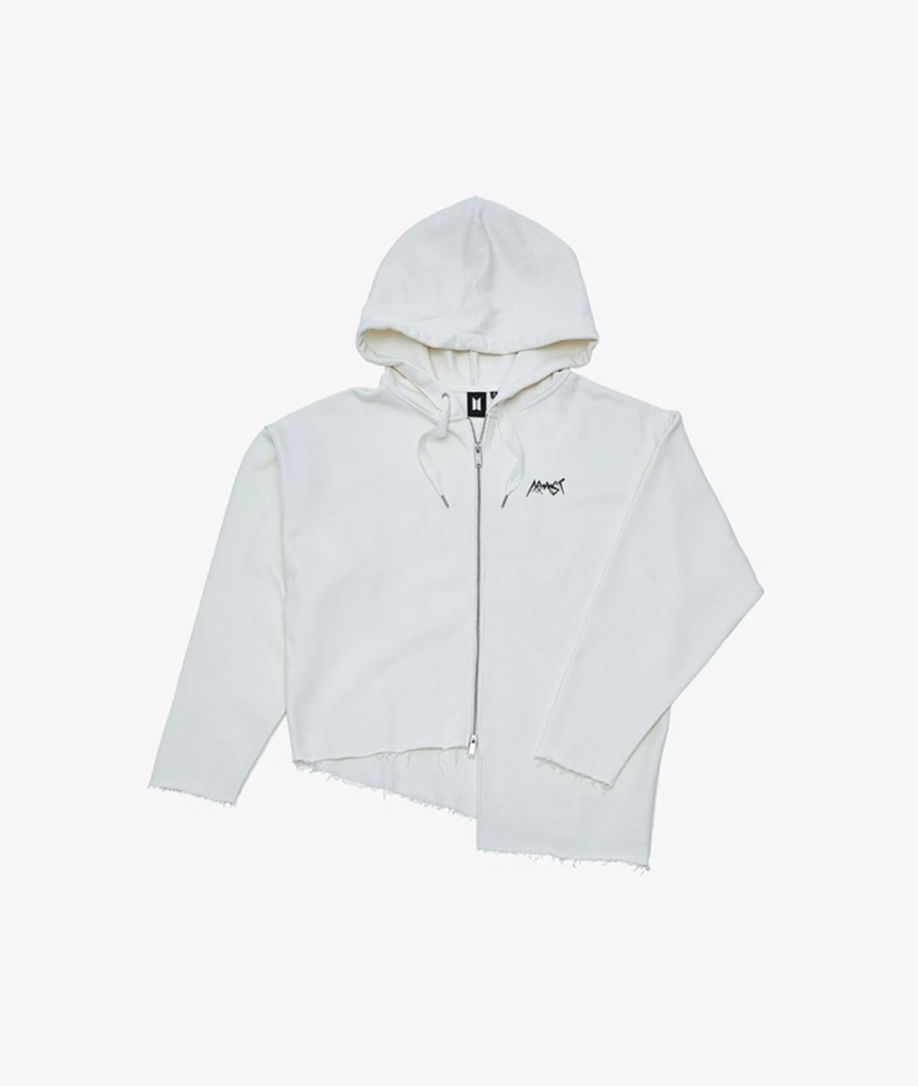 Jung Kook❤︎ARMYST Zip-Up Foody❤︎White XL