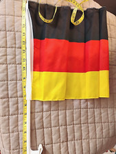 NEW Germany,Deutschland,CAR Flag Black Red Gold. 11"x13", total 18"