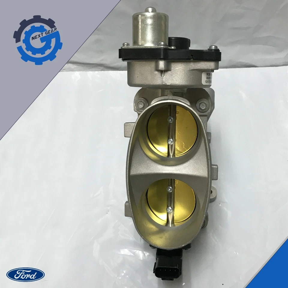 Cuerpo del acelerador OEM FORD MUSTANG SOBREALIMENTADO 5,8 L 9C3Z-9E926-C CON DR3V-9P697-AA Foto 2 de 4