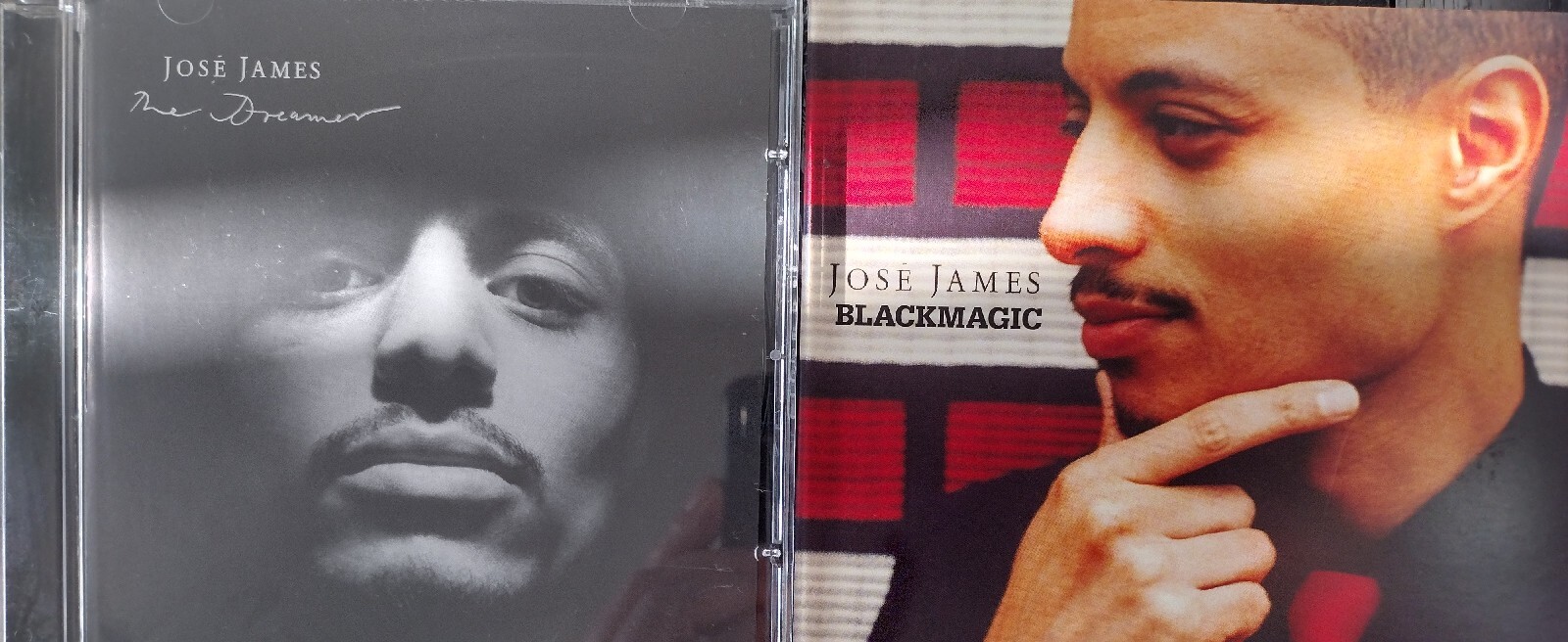 José James The Dreamer CD (BWOOD026CDP Scarce Rare) + Black Magic CD