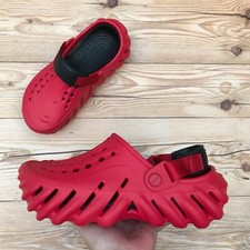 Crocs Echo Clog Red Black Select-a-Size
