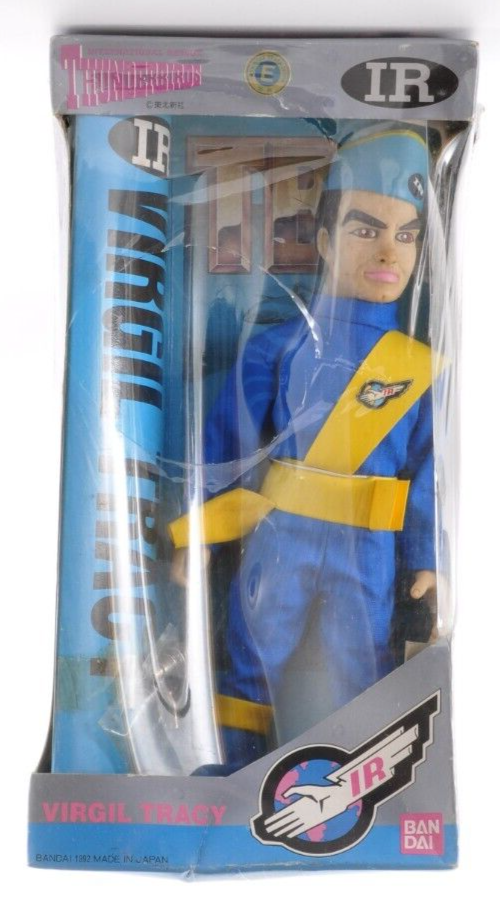 Bandai Thunderbirds Virgil Tracy Figure w/ Gun TB2 Licensed Japan