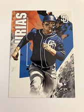 Luis Urias 2019 Topps Fire Rookie Card #61 San Diego Padres RC