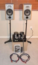 JM Labs 705 Speaker system / Tube Amplifier / Custom Cables