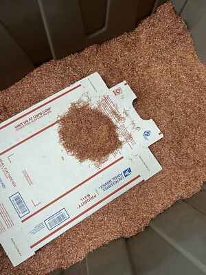 10lbs  99.9% Pure Copper Shavings Grains Chop Grain Casting Smelting Granulate