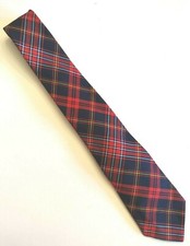 Ingles Buchan Plaid Tie. 100 Pure New Wool. Made in Scotland.