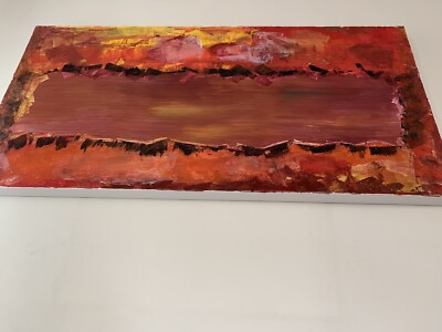 Acryl auf Box Leinwand 100 cm x 50 cm