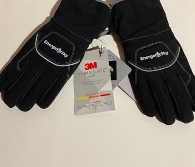 3M Thinsulate Ultra Gloves Size Small Black New With Tags