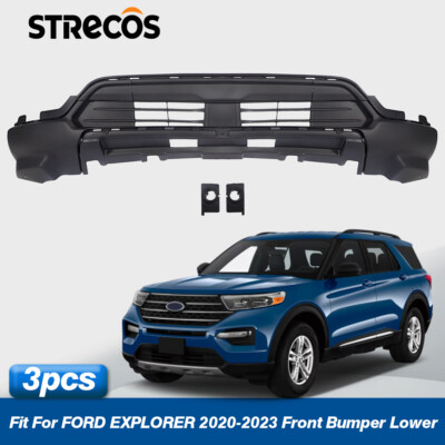 Front Lower Bumper Cover Assembly Fit For Ford Explorer 2020-2023