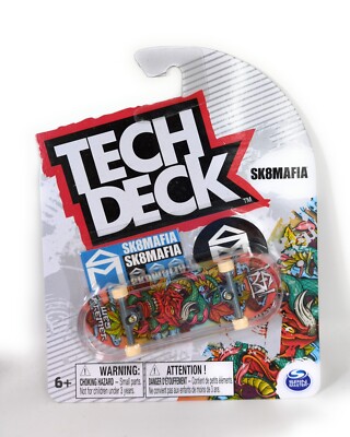 Tech Deck Sk8mafia Wes Kremer Hiya Dragon Snake Fingerboard 20147675
