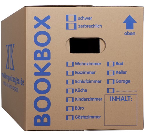 20 Bücherkartons 2-wellig Bookbox Ordnerkartons Archivkartons - Bild 2 von 11