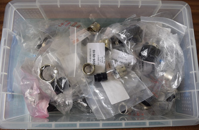 Gemischter Restposten ITT Cannon Trident Ringlock Rundstecker Stecker Buchse Panel
