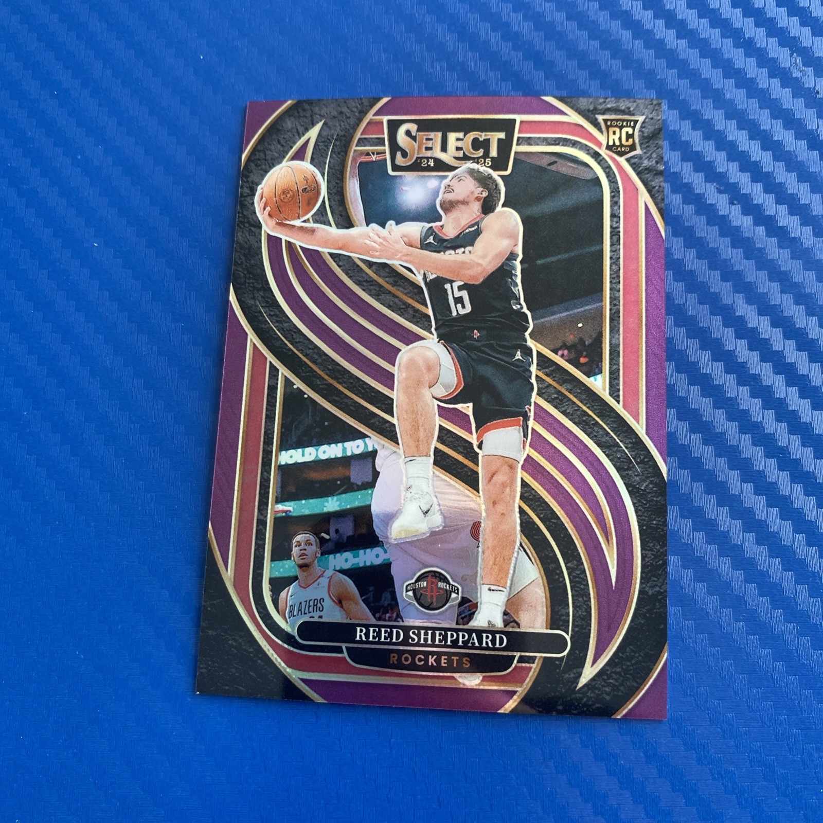 2024-25 Panini Select Premier Level Reed Sheppard #181 Purple Prizm /99 (RC)