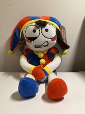 The Amazing Digital Circus Large Pomni Plush Official Glitch New W/Tags 2025
