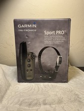 Garmin Sport PRO Dog Training Collar Device Bundle 010-01205-00. Open Box