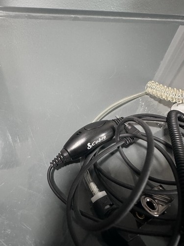 Cobra GA-SV01 Casque Talkie Walkie avec Microphone, Noir - Photo 2/2