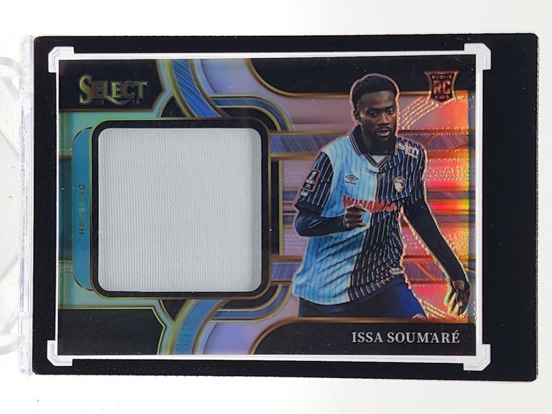 ISSA SOUMARE 2025-26 SELECT LIGUE 1 MCDONALD'S ROOKIE JUMBO PATCH SILVER Q5902