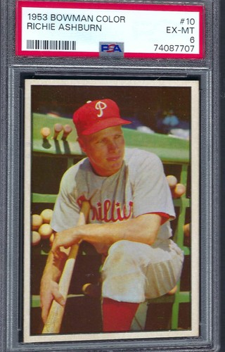 1953 Richie Ashburn #10