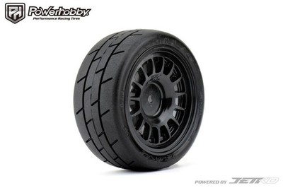 Powerhobby 1/10 Rally Car Formula Mounted Tires / Claw Wheels (4)