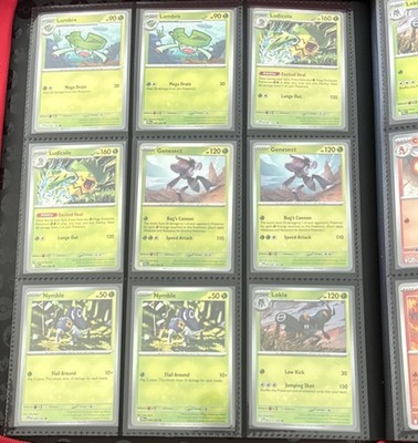 pokemon set with 195 cards - Scarlet & Violet - Surging Sparks - Castform Sunny Form Colorless Dragon Claw (80) Colorless Pokmon Card Binder - Phantasmal