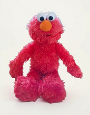 2018 Sesame Street Elmo Plush Stuffed Animal Red/Orange Washable Small 6-14 in
