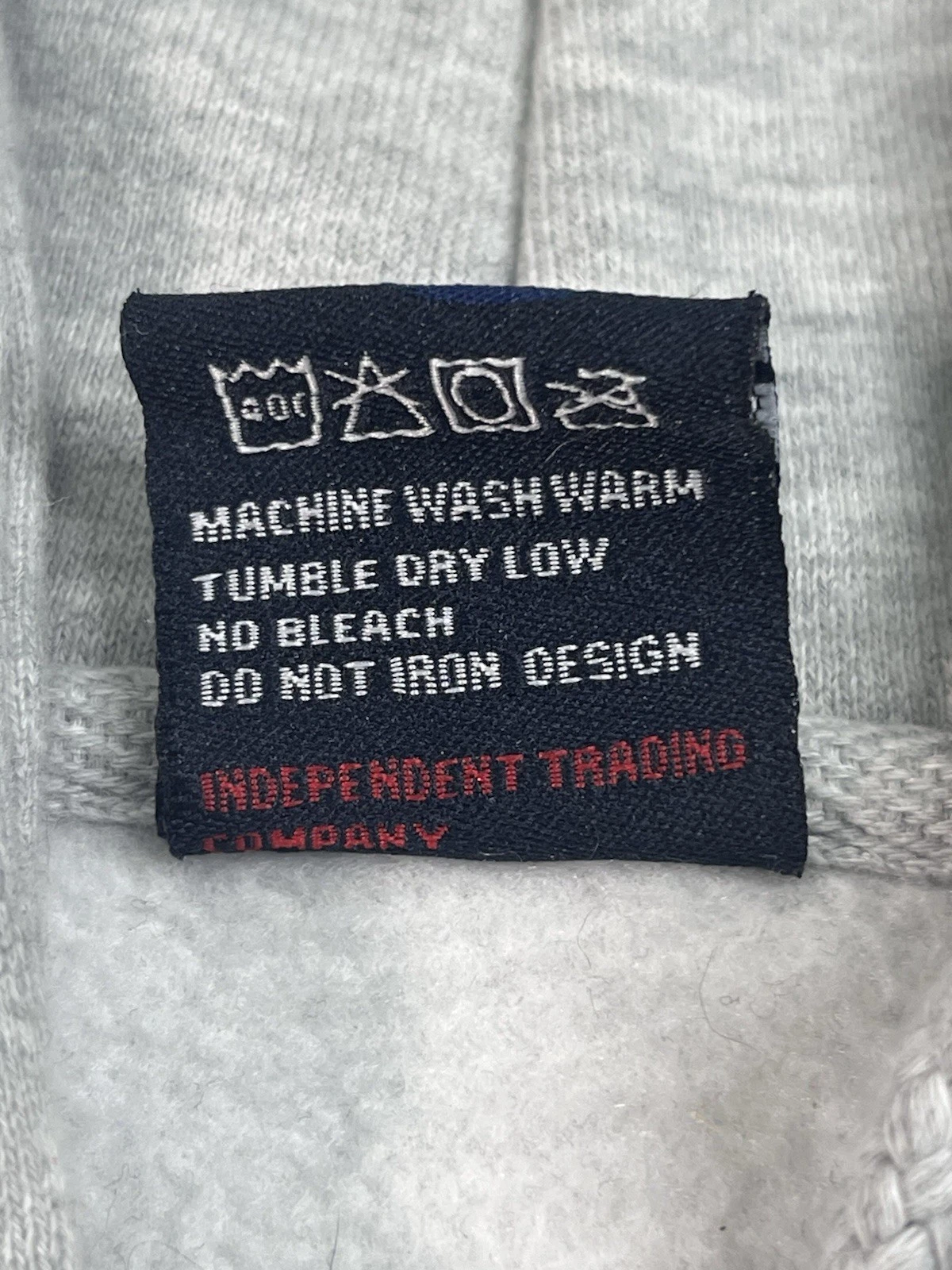 SUPREME Felpa con cappuccio Motown Records grigio chiaro uomo Small Independent Trading Co.