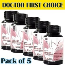 BIGGER BREASTS ENLARGEMENT GROW BIG BUST FIRMING PILLS ENHANCEMENT - PACK OF 5