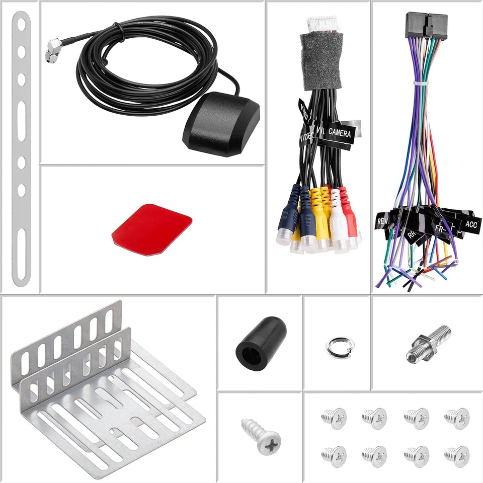 Planet Audio PNV9674 Double DIN 6.2" Screen DVD MP3 Bluetooth GPS Car Stereo - Image 3 of 3