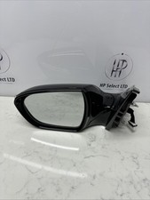 OEM 2015 HYUNDAI I40 POWER FOLD LEFT PASSENGER SIDE WING MIRROR IN NKA BLACK