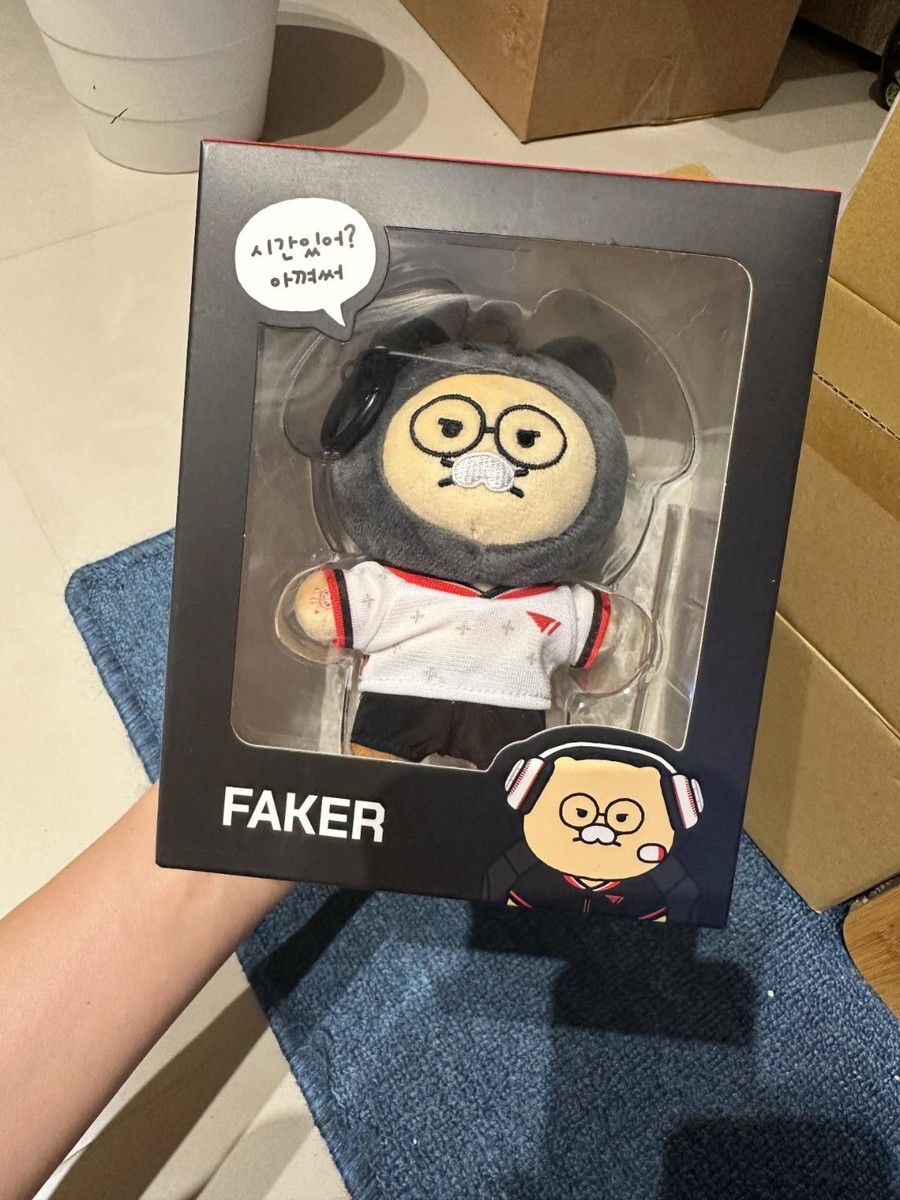 AUTHENTIC] T1 KAKAO KEYCHAIN DOLL CARD SET FAKER DORAN KERIA