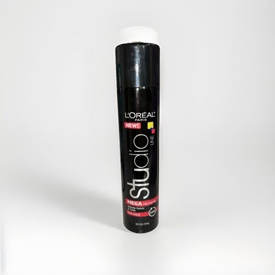 L'OREAL  PARIS STUDIO LINE MEGA HAIRSPRAY NEW MAX HOLD 8.5 oz