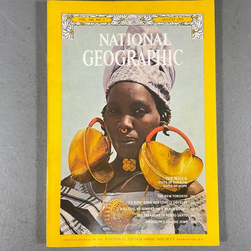 Lot Of 13 National Geographic 1970's Magazines Vintage Paperback Various Months - Foto 22 di 24