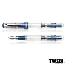 M Nib - NEW TWSBI Diamond 580AL R Aluminum Fountain Pen PRUSSIAN BLUE