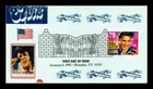US COVER ELVIS PRESLEY LEGENDS OF MUSIC FDC DOME THERMOGRAPHED PHOTO CACHET