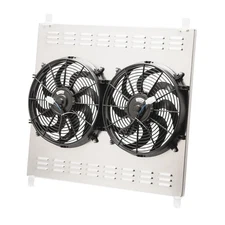 CUBAUTO Aluminum Shroud Fan Fits 2007-2014 Toyota Tundra 4.0L V6 Gas 2013