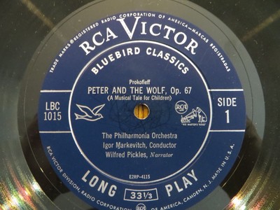 Philharmonia Orch   Peter & The Wolf, Nutcracker Suite -VG RECORD ONLY  NO COVER