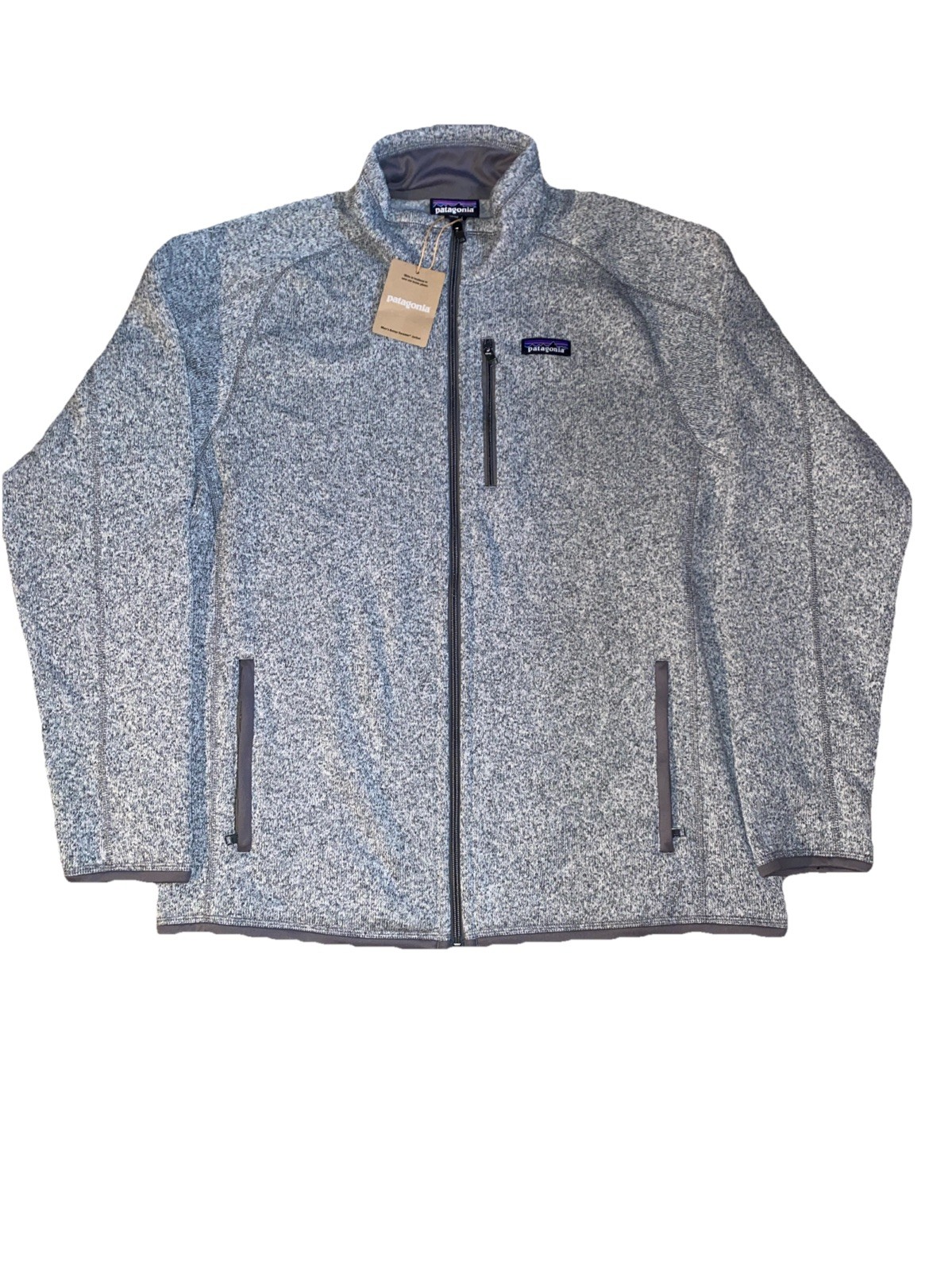NWT Patagonia Better Sweater Jacket, men’s L, stonewash(gray)
