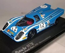 1/43 Minichamps Porsche 917K 1970 Brands Hatch #12 Blue White 430706782 Used