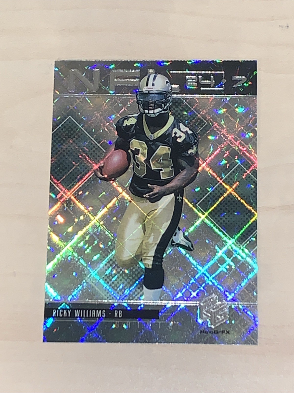 Ricky Williams Upper Deck Hologrfx 24/7 #N7 NFL 24/7