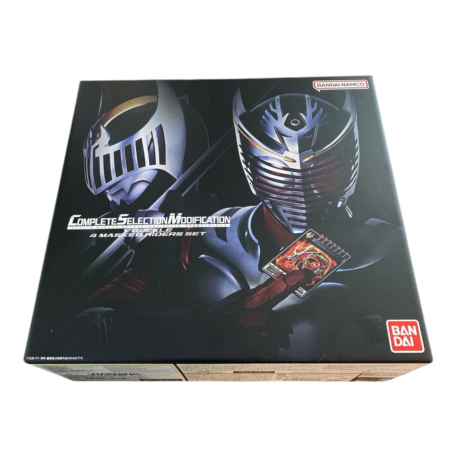 CSM Kamen Rider Ryuki V Buckle Set of 4 Kamen Riders Opened and unused item