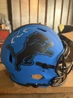 David Montgomery Autographed Detroit Lions Rave Authentic Full Size Helmet BAS