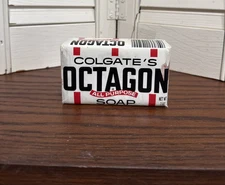 Vintage Colgate's Octagon All Purpose 7 Ounce Bar Soap • OLD STOCK